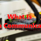 What is data communication and computer network